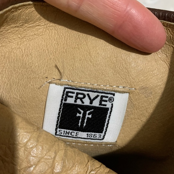 Authentic Frye Veronica buckled tall brown leather boots size 7 US - Picture 6 of 8